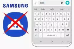 klávesnice Samsung Cloud konec zálohování