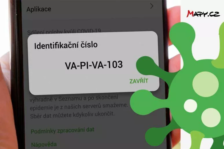 Mapy koronavirus nahlášení onemocnění