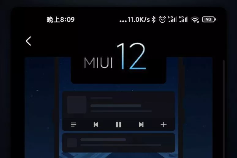 MIUI 12 funkce prvni obrazky MIUI 12 funkce prvni obrazky