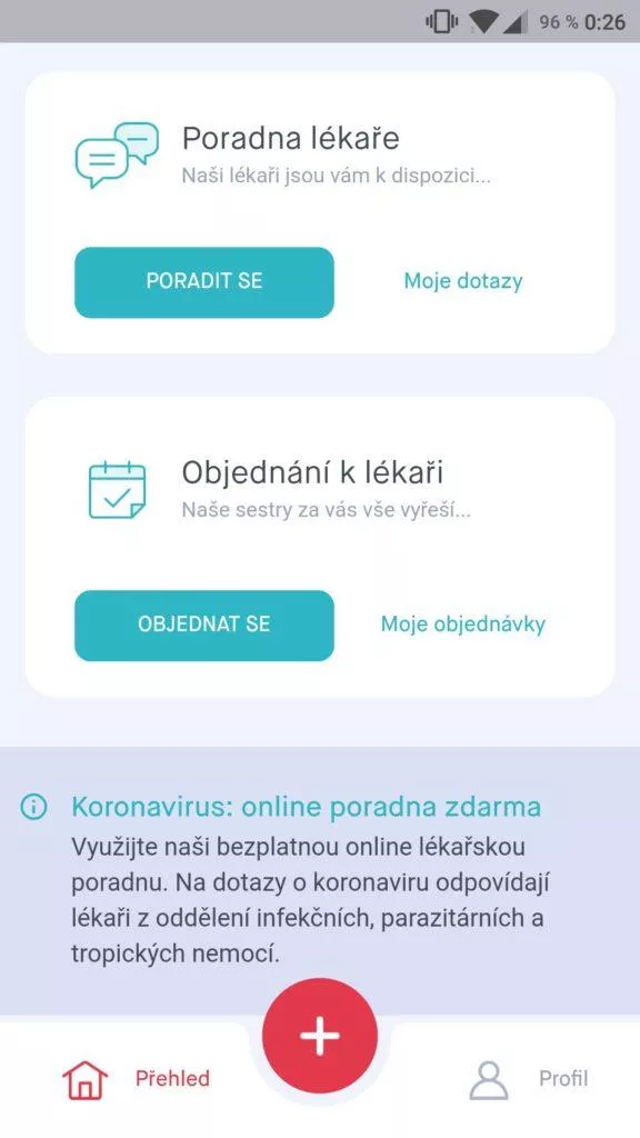 mobilní aplikace uLékaře.cz screenshot 4