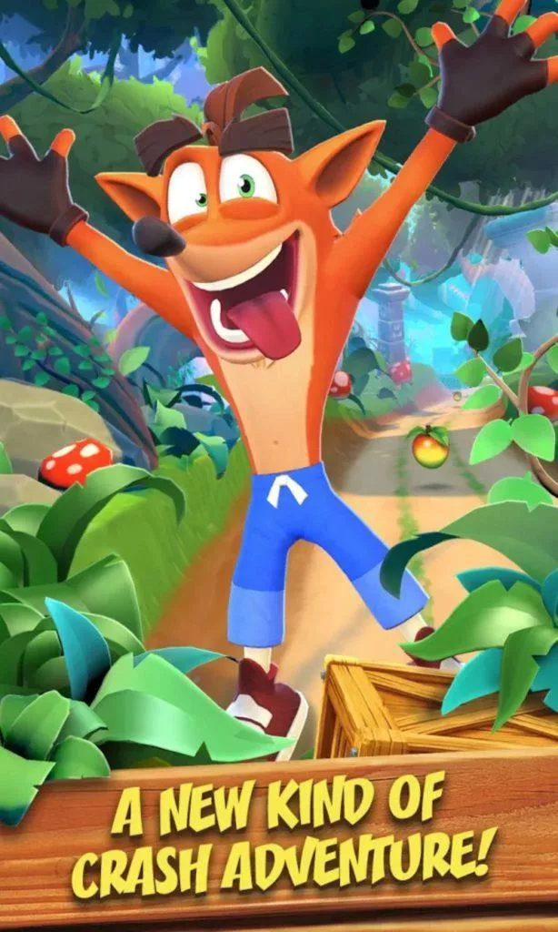mobilní Crash Bandicoot 1