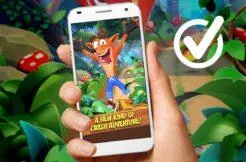 mobilní Crash Bandicoot