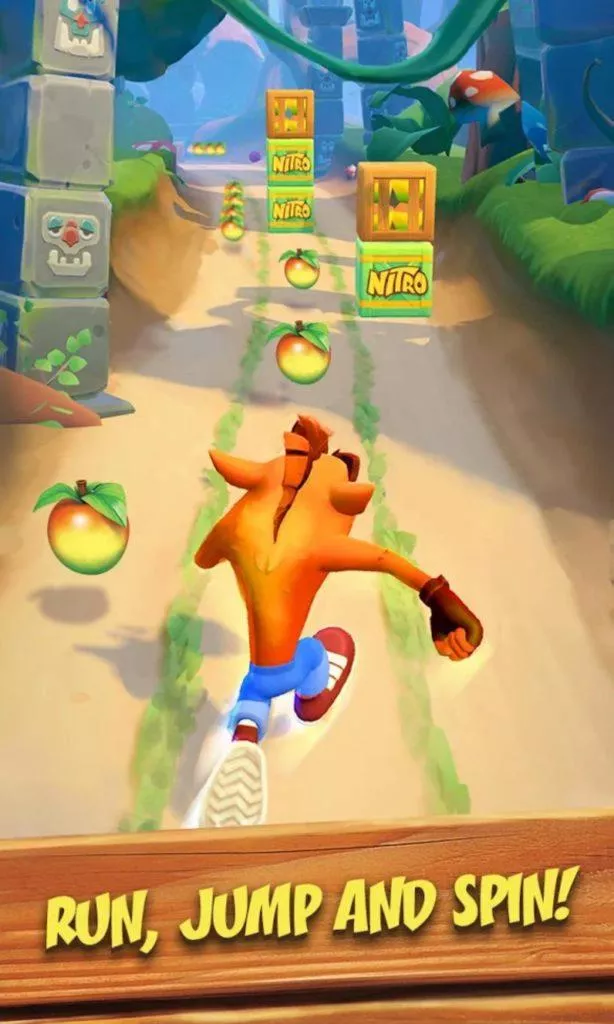 mobilní Crash Bandicoot 3