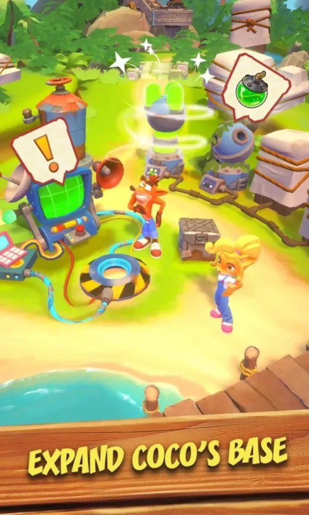mobilní Crash Bandicoot 4