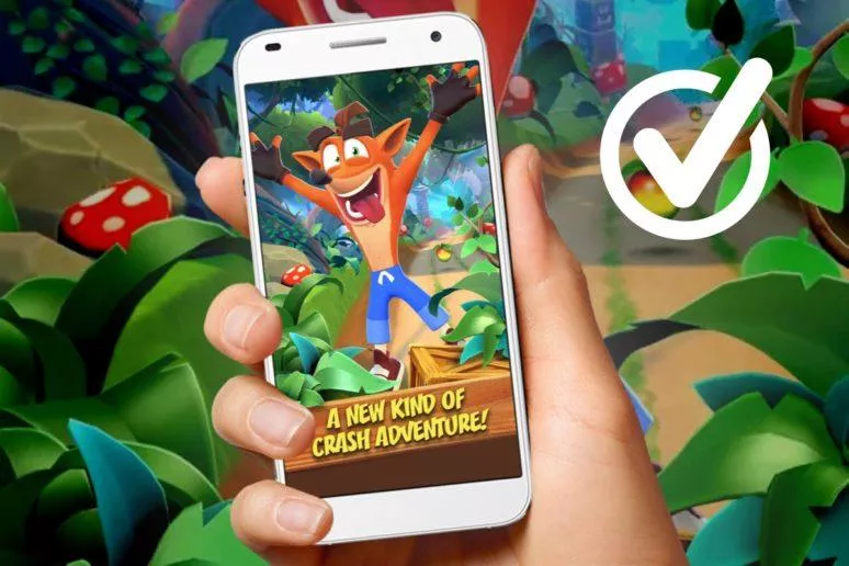 mobilní Crash Bandicoot