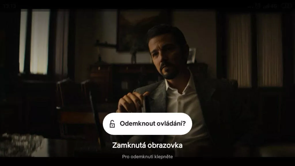 Netflix zamykání obrazovky