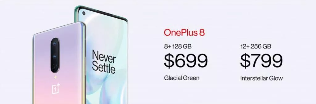 OnePlus 8 ceny OnePlus 8 ceny