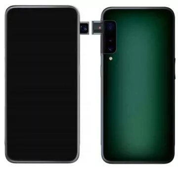 Oppo patent - výsuvná kamera