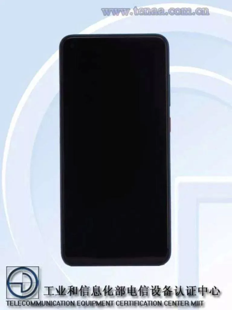 parametry Redmi Note 9 obrazek certifikat tenaa 2