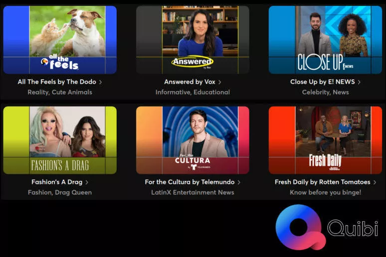 Quibi kříženec TikToku s Netflixem Quibi kříženec TikToku s Netflixem