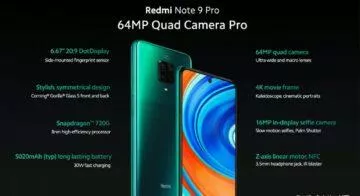 Redmi Note 9 Pro specifikace