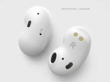 Samsung Galaxy Buds beans fazole rendery 5