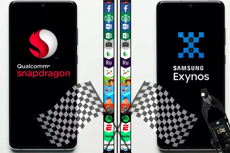 samsung galaxy s20 snapdragon exynos