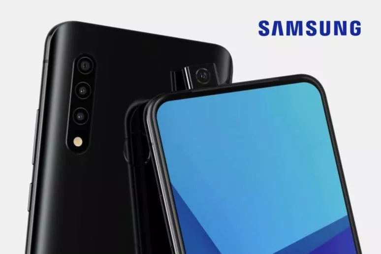 Samsung výsuvný fotoaparát