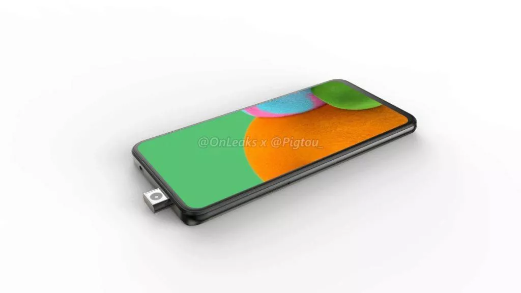 Samsung výsuvný fotoaparát render 5