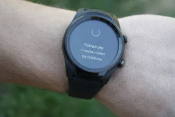 TicWatch Pro 4G LTE nastavování 4