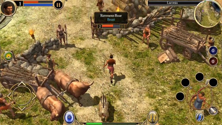 Titan Quest - Android/iOS Gameplay Walkthrough Ep 1
