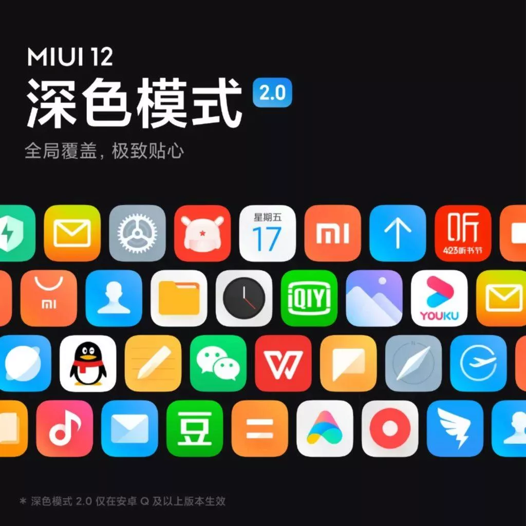 tmavý režim MIUI 12 ukázka 6