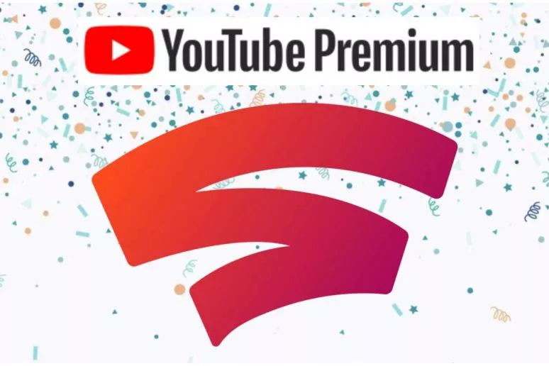 YouTube premium Stadia Pro vyhra YouTube premium Stadia Pro vyhra