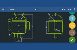 CAD na Androidu GnaCAD