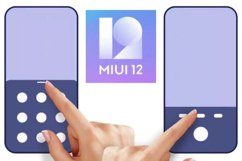 foto MIUI 12 nová gesta