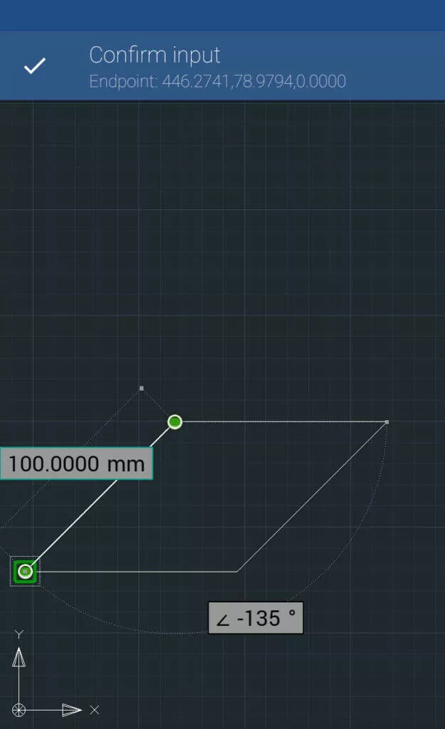 CAD na Androidu GnaCAD
