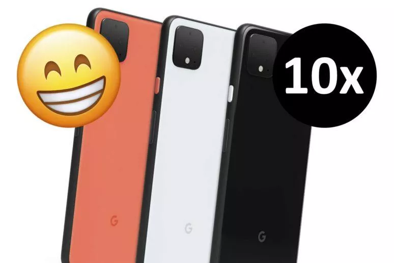 Google deset kusů Pixel 4 Google deset kusů Pixel 4