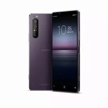 předobjednávky Sony Xperia 1 II fialová komplet