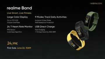 realme band evropské ceny