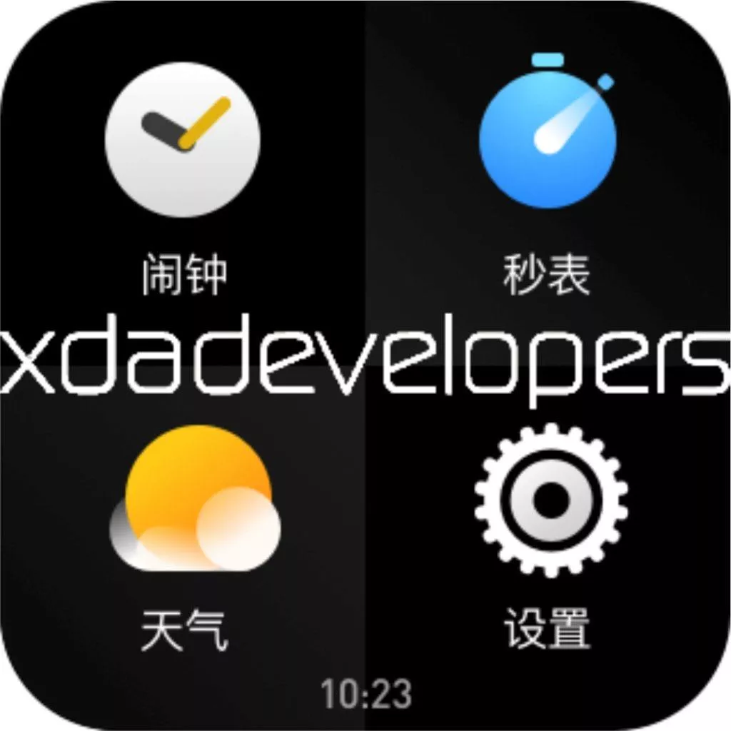Realme hodinky specifikace menu 1