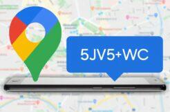 sdílení místa v Google Mapách pomoci plus kodu