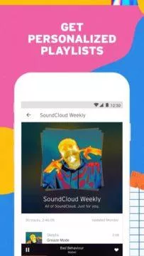 Soundcloud screen 2