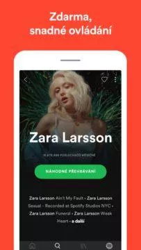 Spotify screen 1