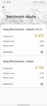 3DMark Slingshot Extreme výsledky