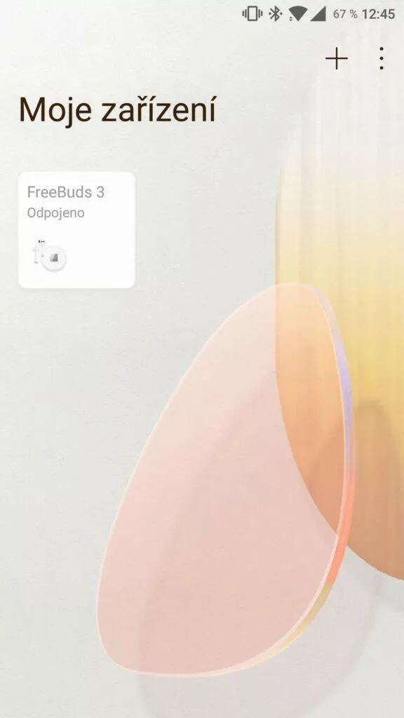 Aplikace Huawei AI Life screen 3