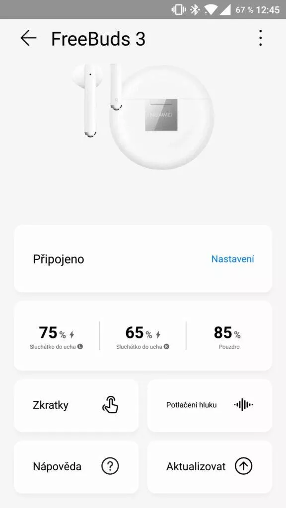 Aplikace Huawei AI Life screen 4