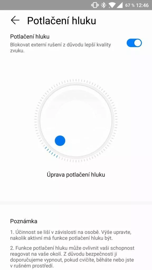 Aplikace Huawei AI Life screen 7