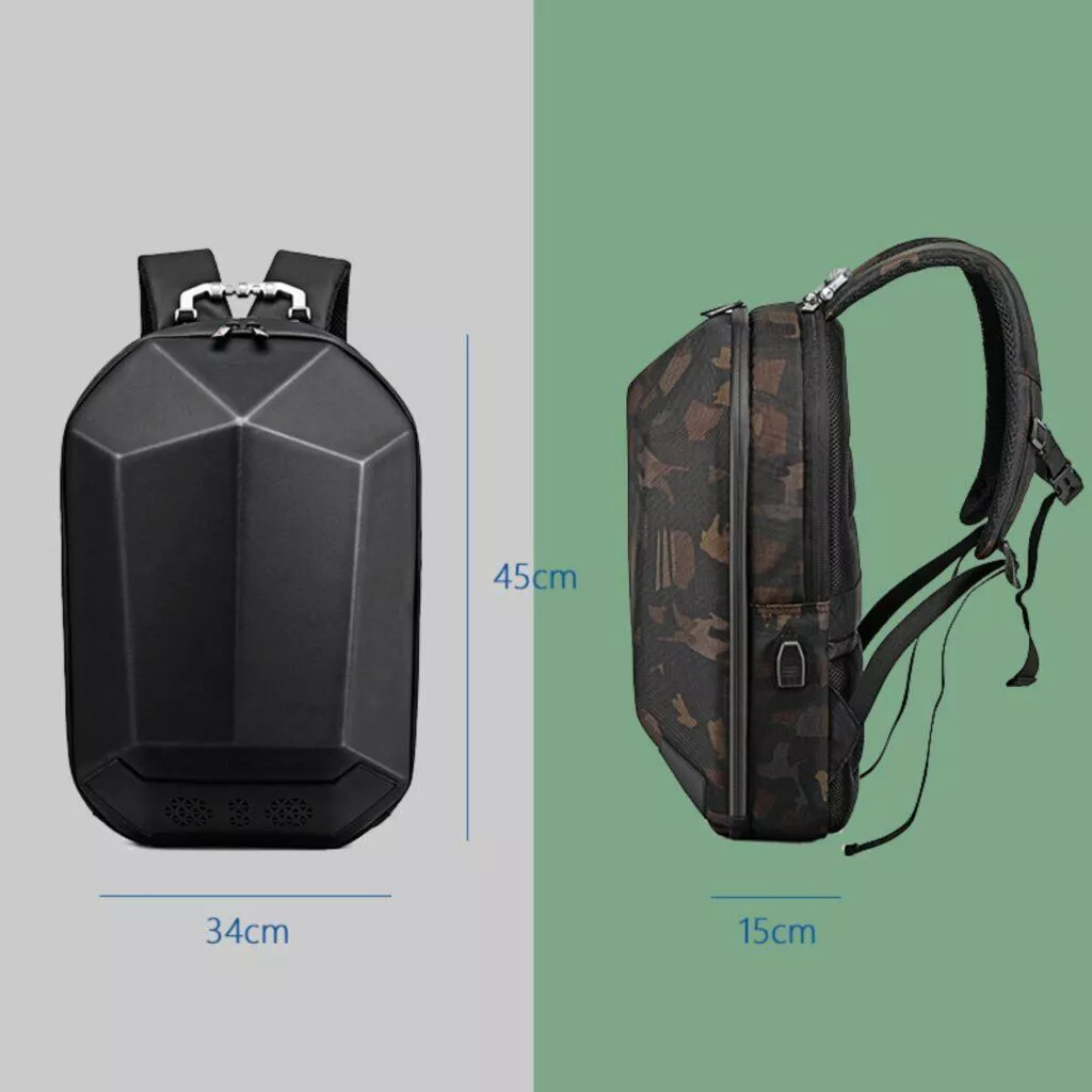 Batoh na notebook Ozuko barvy rozměry