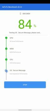 benchmarky pro Android AnTuTu průběh testu