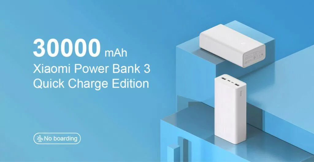 Xiaomi Mi 3 powerbanka kapacita