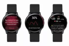 Galaxy Watch Active 2 měření tlaku