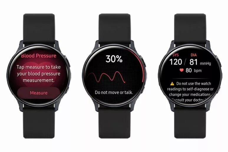 Galaxy Watch Active 2 měření tlaku Galaxy Watch Active 2 měření tlaku