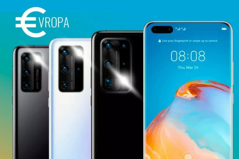 Huawei P40 Pro Plus v Evropě Huawei P40 Pro Plus v Evropě