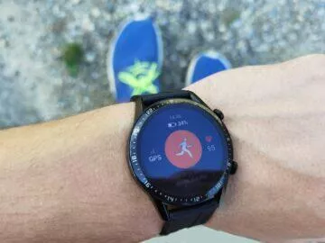 Huawei Watch GT 2 běh