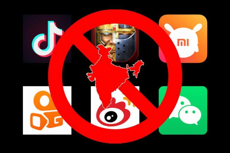 indie zablokovala 59 čínských aplikací