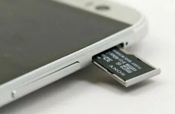 microsd karty ios