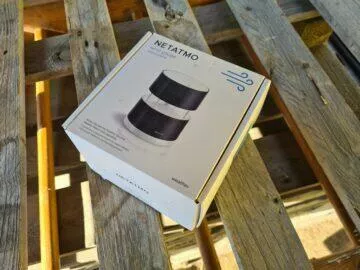 Netatmo anemometr krabice