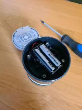 Netatmo anemometr výměna baterií 2