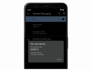 novinky android 11 beta bezdratove adb debugging
