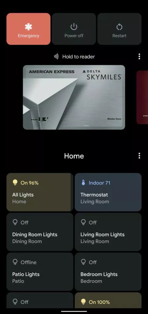 novinky android 11 beta nové možnosti na vypínací obrazovce 1